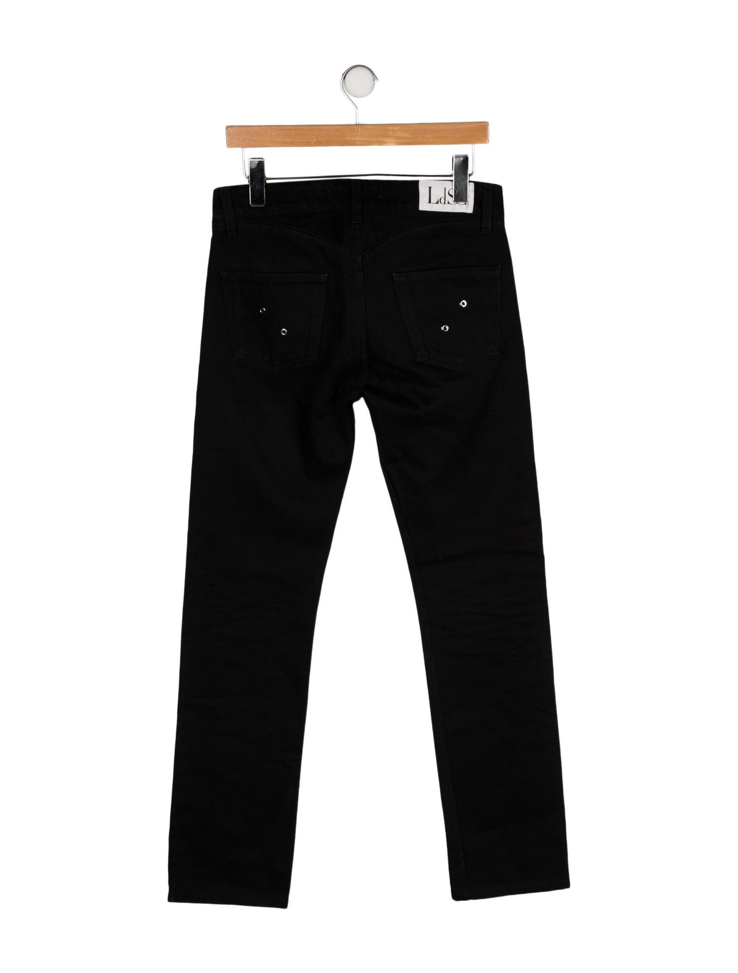Ludovic de Saint Sernin Mid-Rise Straight Leg Jeans
