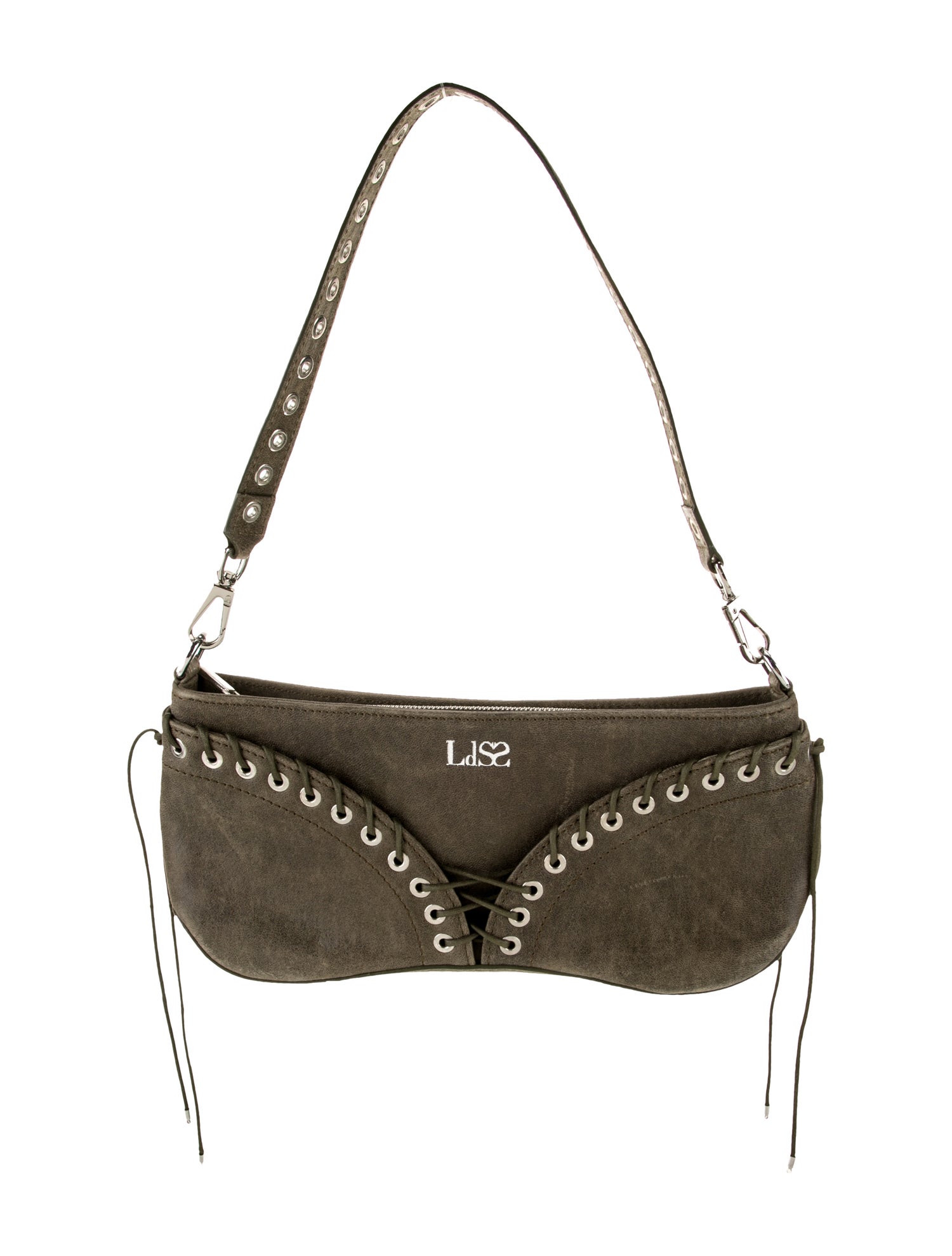 Ludovic de Saint Sernin Suede Shoulder Bag