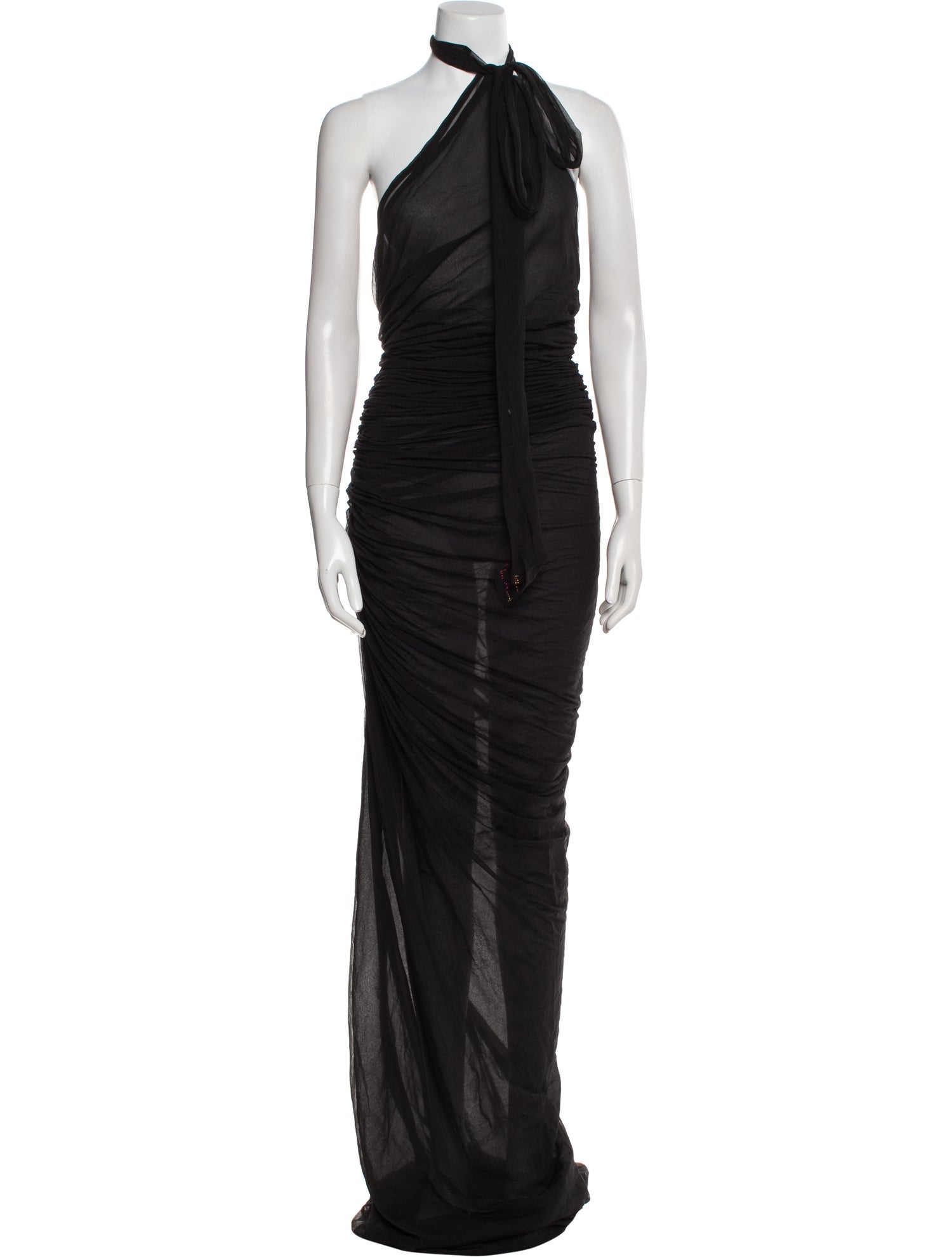 Ludovic de Saint Sernin Halterneck Long Dress