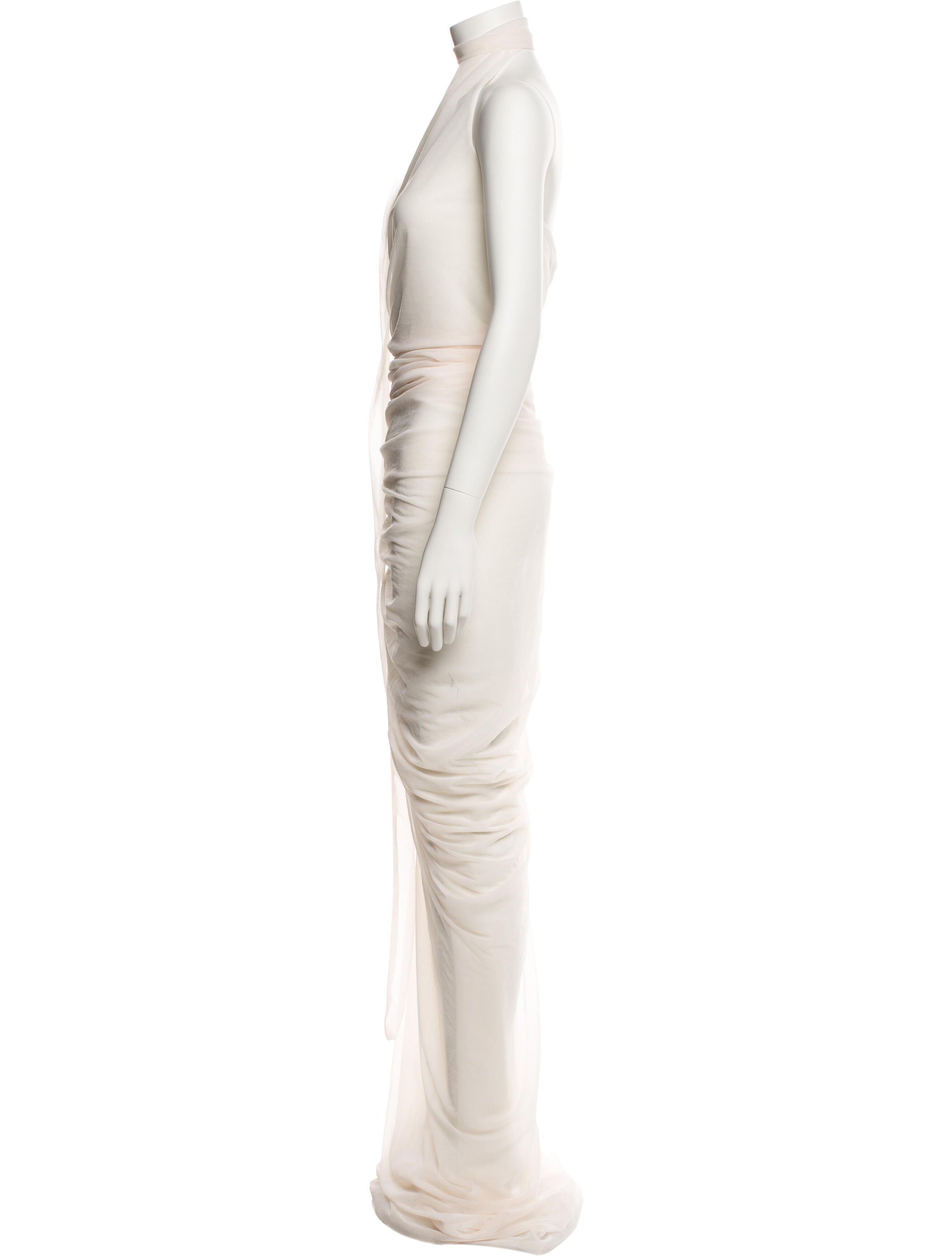 Ludovic de Saint Sernin One-Shoulder Long Dress