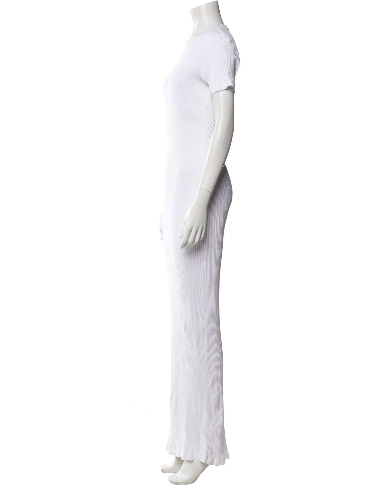 Ludovic de Saint Sernin Crew Neck Long Dress