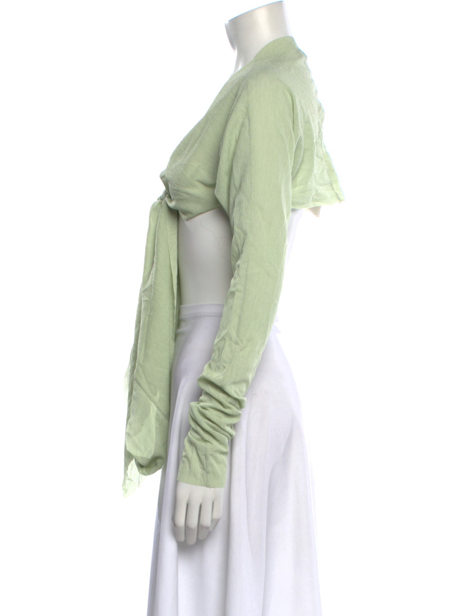 Ludovic de Saint Sernin V-Neck Long Sleeve Top w/ Tags