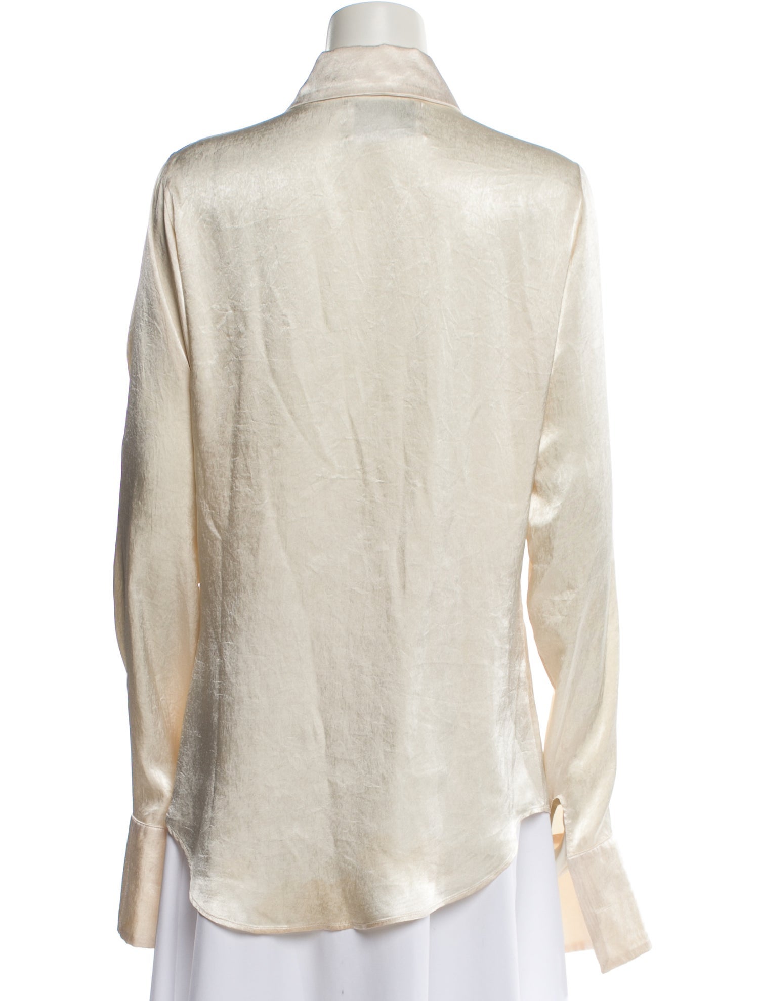 Ludovic de Saint Sernin Long Sleeve Button-Up Top