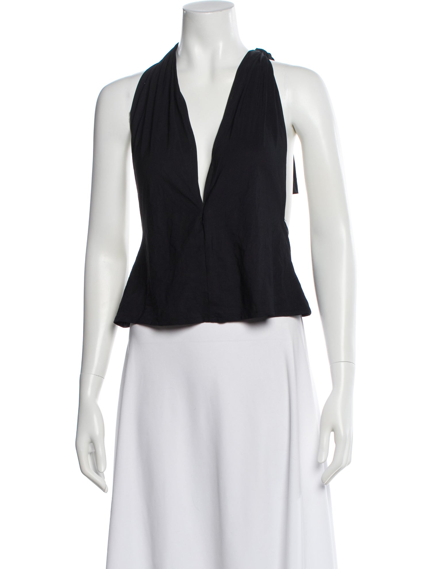 Ludovic de Saint Sernin Halterneck Sleeveless Top