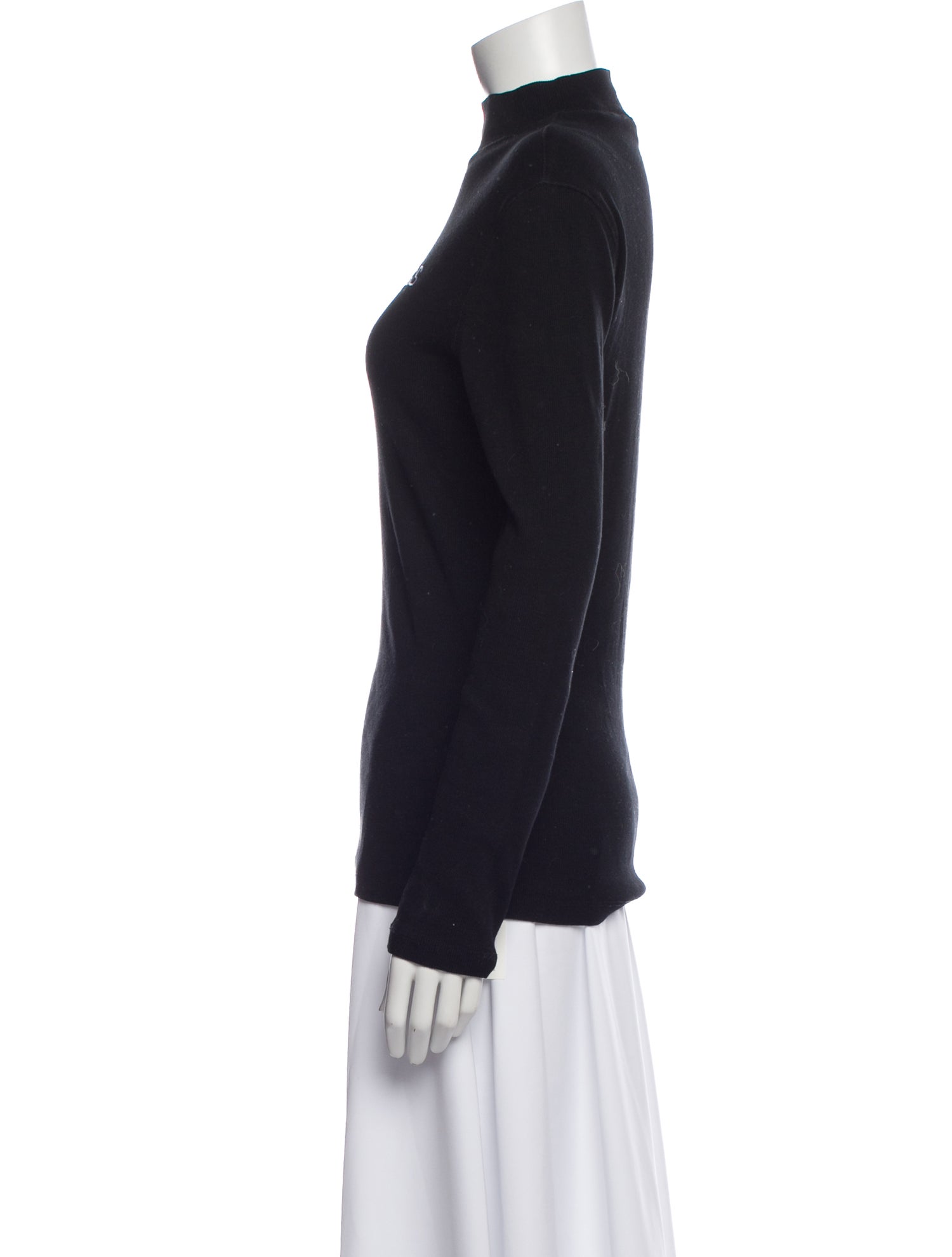 Ludovic de Saint Sernin Turtleneck Long Sleeve Top