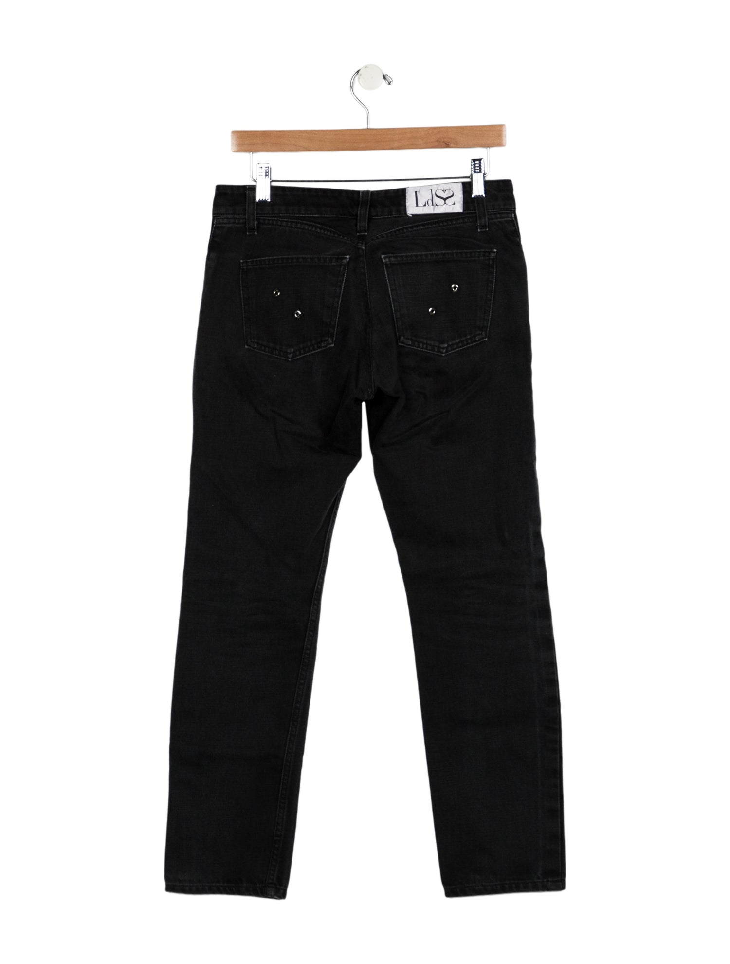 Ludovic de Saint Sernin Mid-Rise Straight Leg Jeans