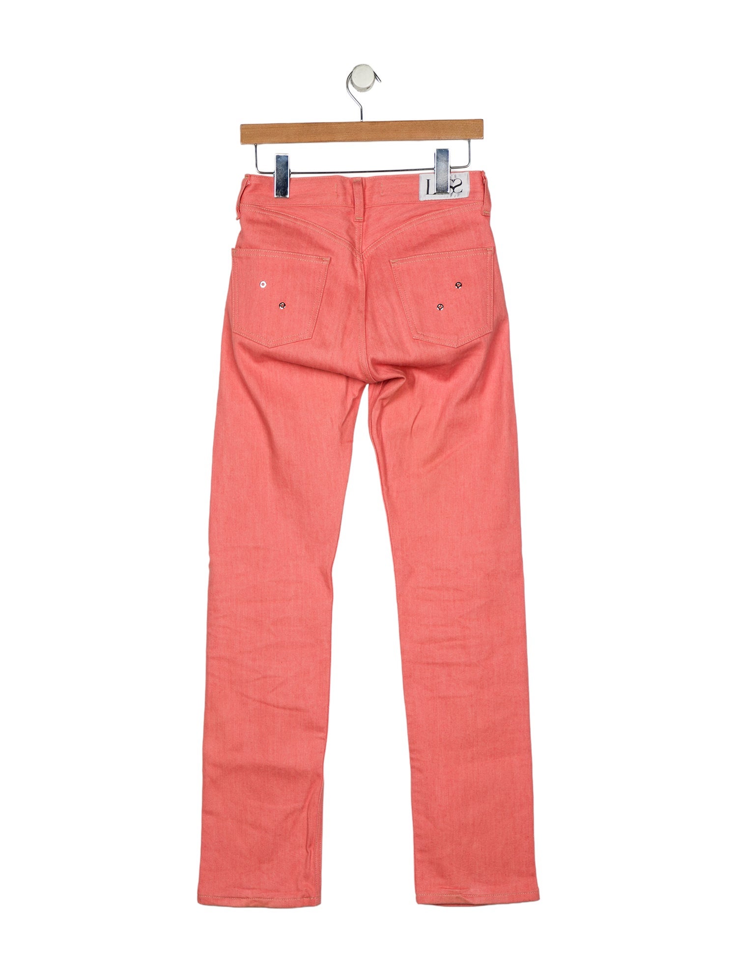 Ludovic de Saint Sernin Mid-Rise Straight Leg Jeans