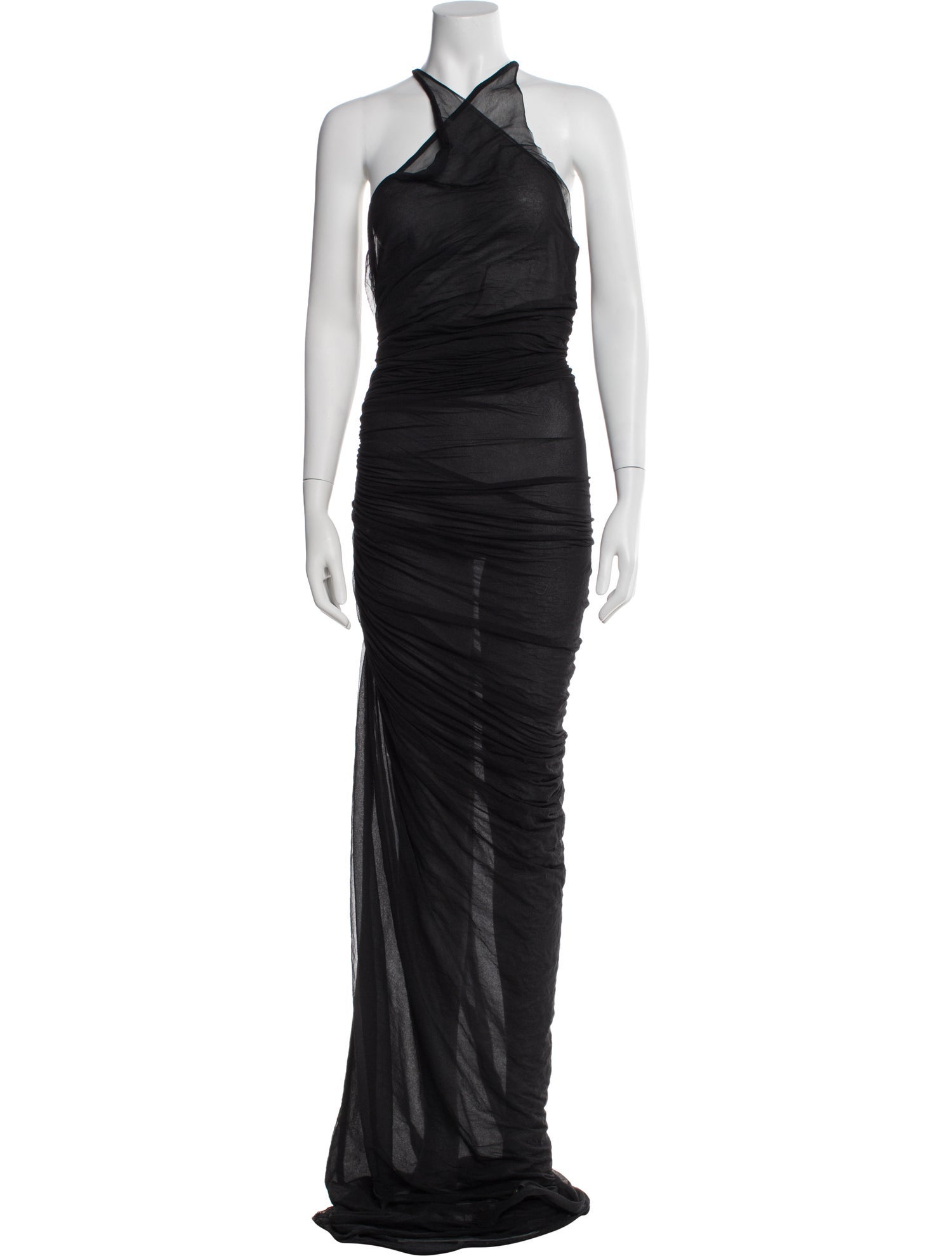 Ludovic de Saint Sernin Halterneck Long Dress