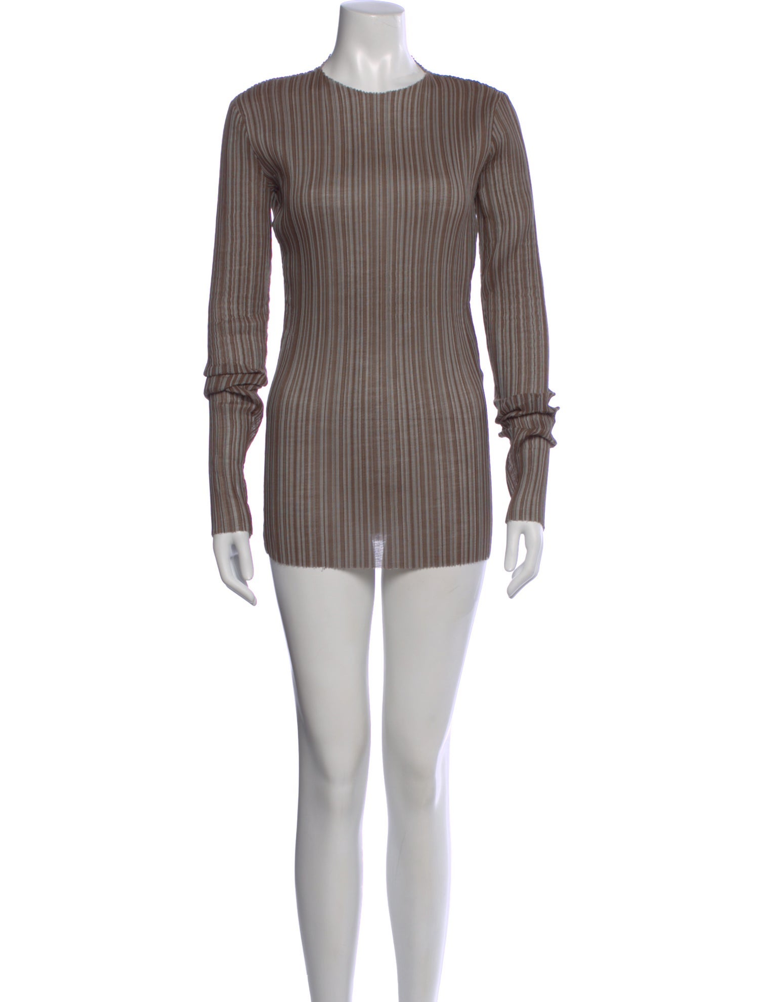 Ludovic de Saint Sernin Crew Neck Mini Dress