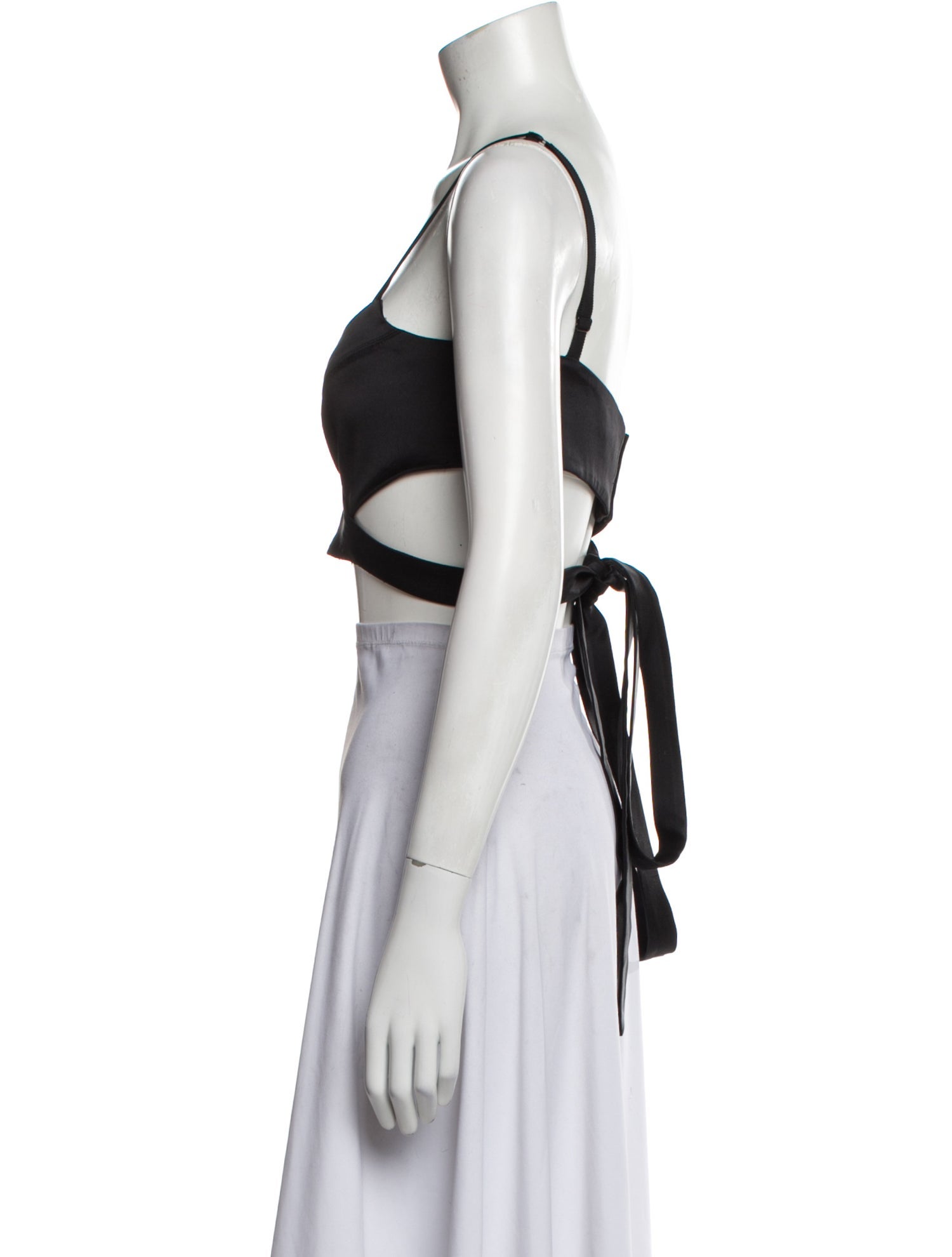 luel studio V-Neck Sleeveless Crop Top w/ Tags