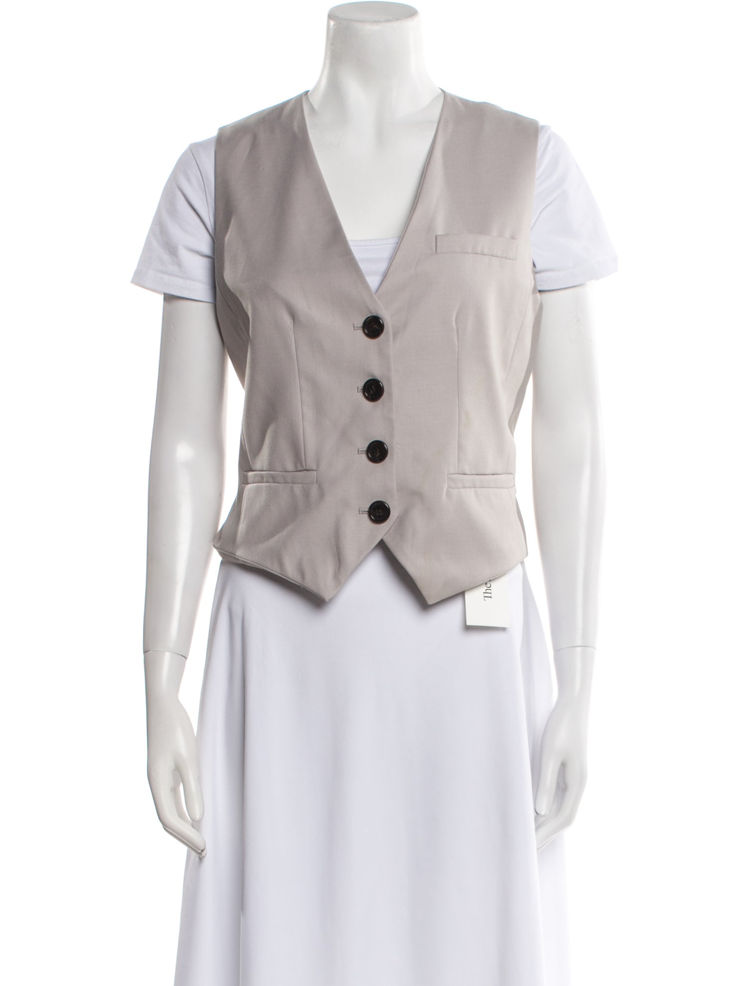 luel studio V-Neck Short Sleeve Crop Top