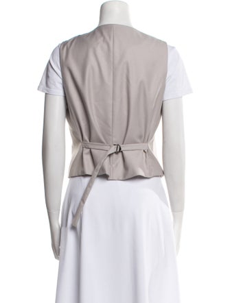 luel studio V-Neck Short Sleeve Crop Top