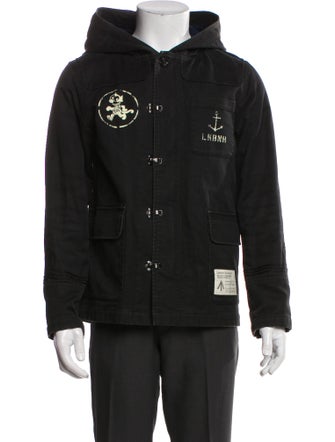 Luker Graphic Print Parka