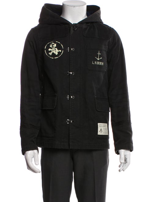 Luker Graphic Print Parka