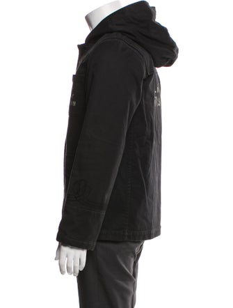 Luker Graphic Print Parka