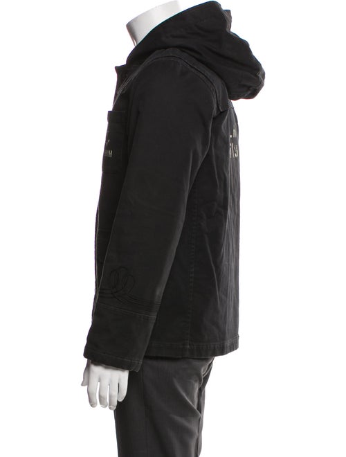 Luker Graphic Print Parka