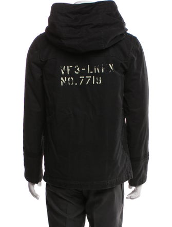 Luker Graphic Print Parka