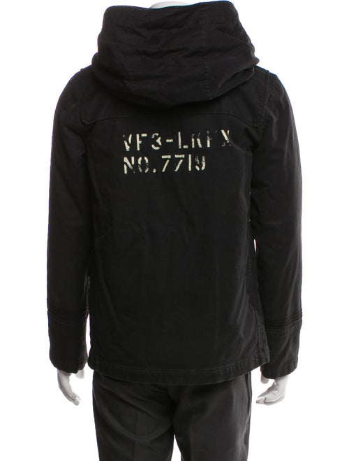 Luker Graphic Print Parka