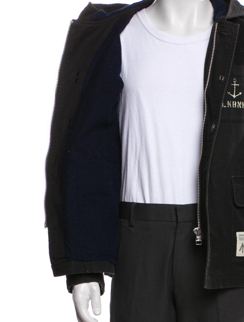 Luker Graphic Print Parka