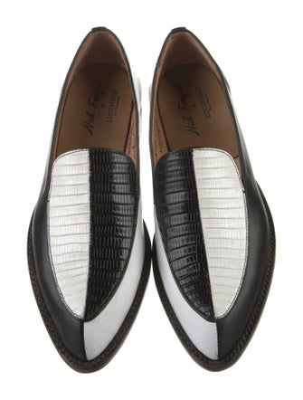 Lucchese x Nick Fouquet Leather Loafers