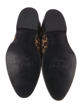 Lucchese x Nick Fouquet Ponyhair Animal Print Loafers