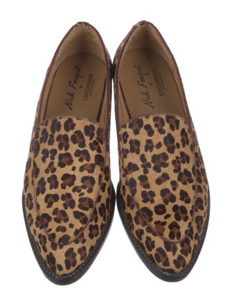 Lucchese x Nick Fouquet Ponyhair Animal Print Loafers
