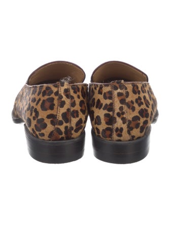 Lucchese x Nick Fouquet Ponyhair Animal Print Loafers