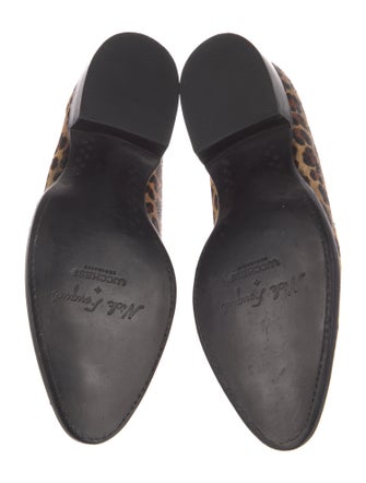Lucchese x Nick Fouquet Ponyhair Animal Print Loafers