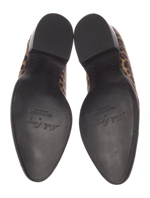 Lucchese x Nick Fouquet Ponyhair Animal Print Loafers
