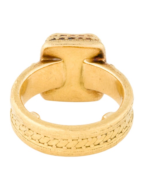 Luna Felix 22K Peridot Cocktail Ring