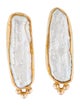 Earrings Tricia Young Pearl Stud Earrings