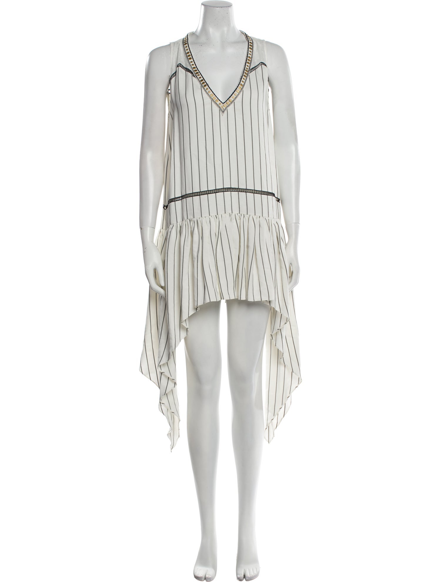 Lug Von Siga Striped Long Dress