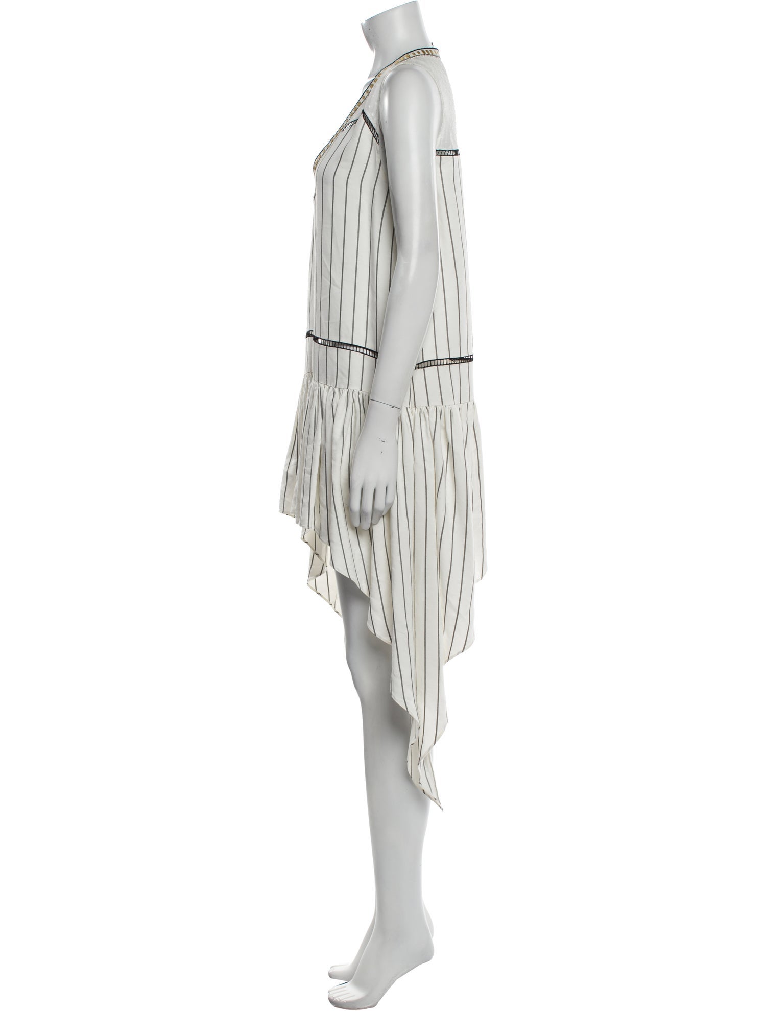 Lug Von Siga Striped Long Dress