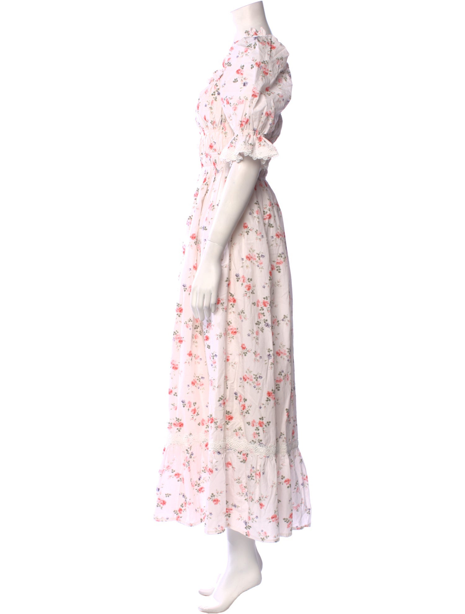 Lug Von Siga Floral Print Long Dress