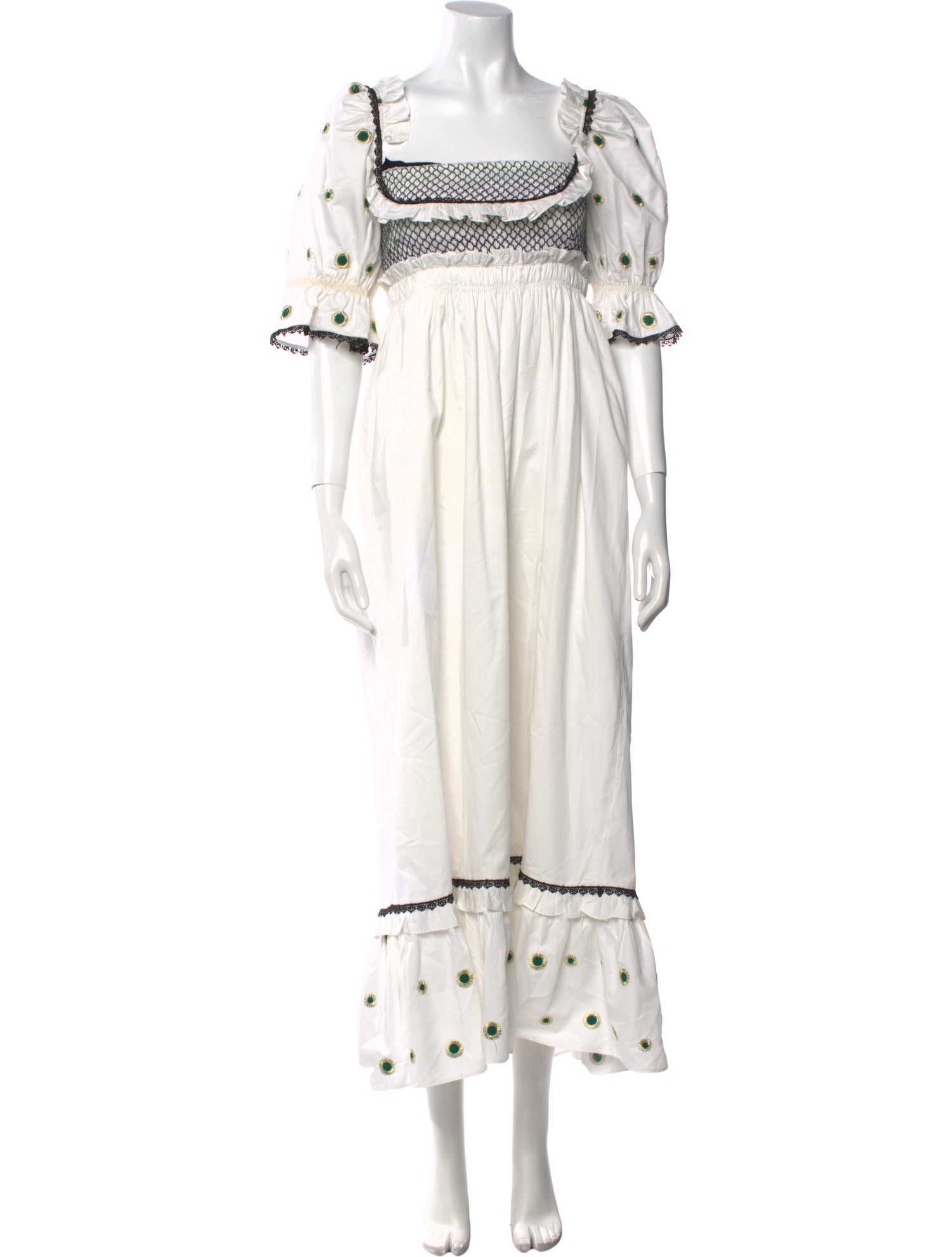 Lug Von Siga Striped Long Dress