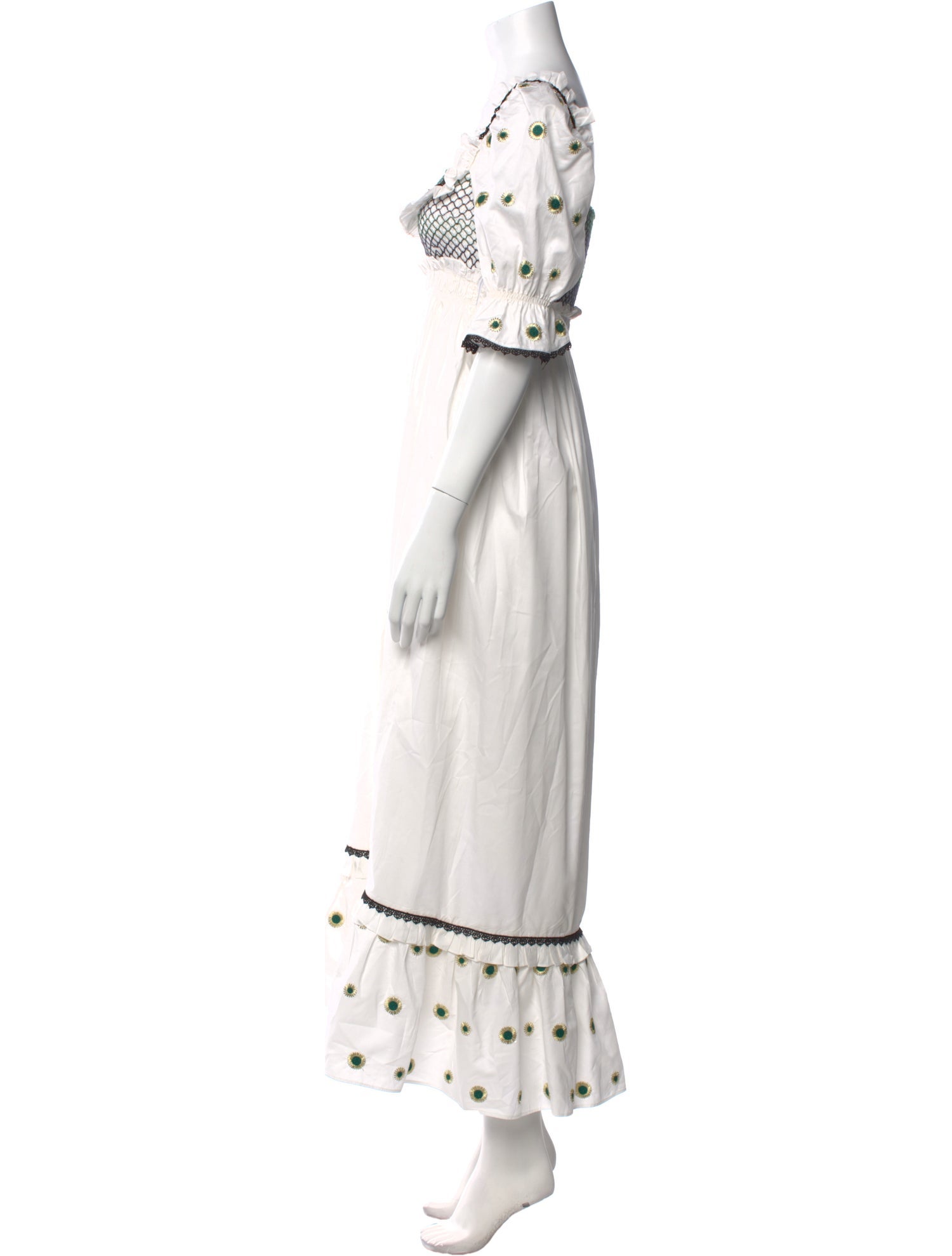 Lug Von Siga Striped Long Dress