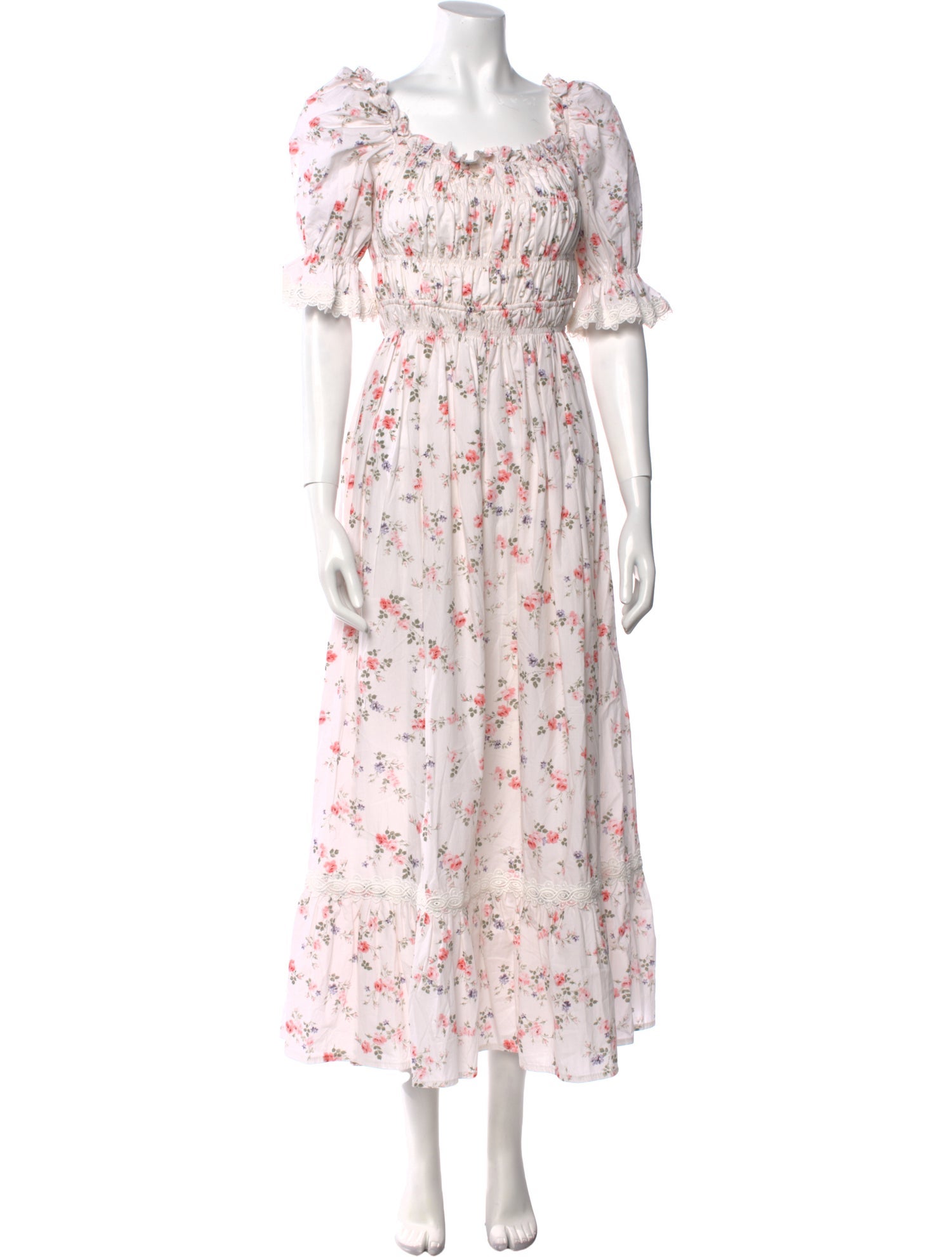 Lug Von Siga Floral Print Long Dress