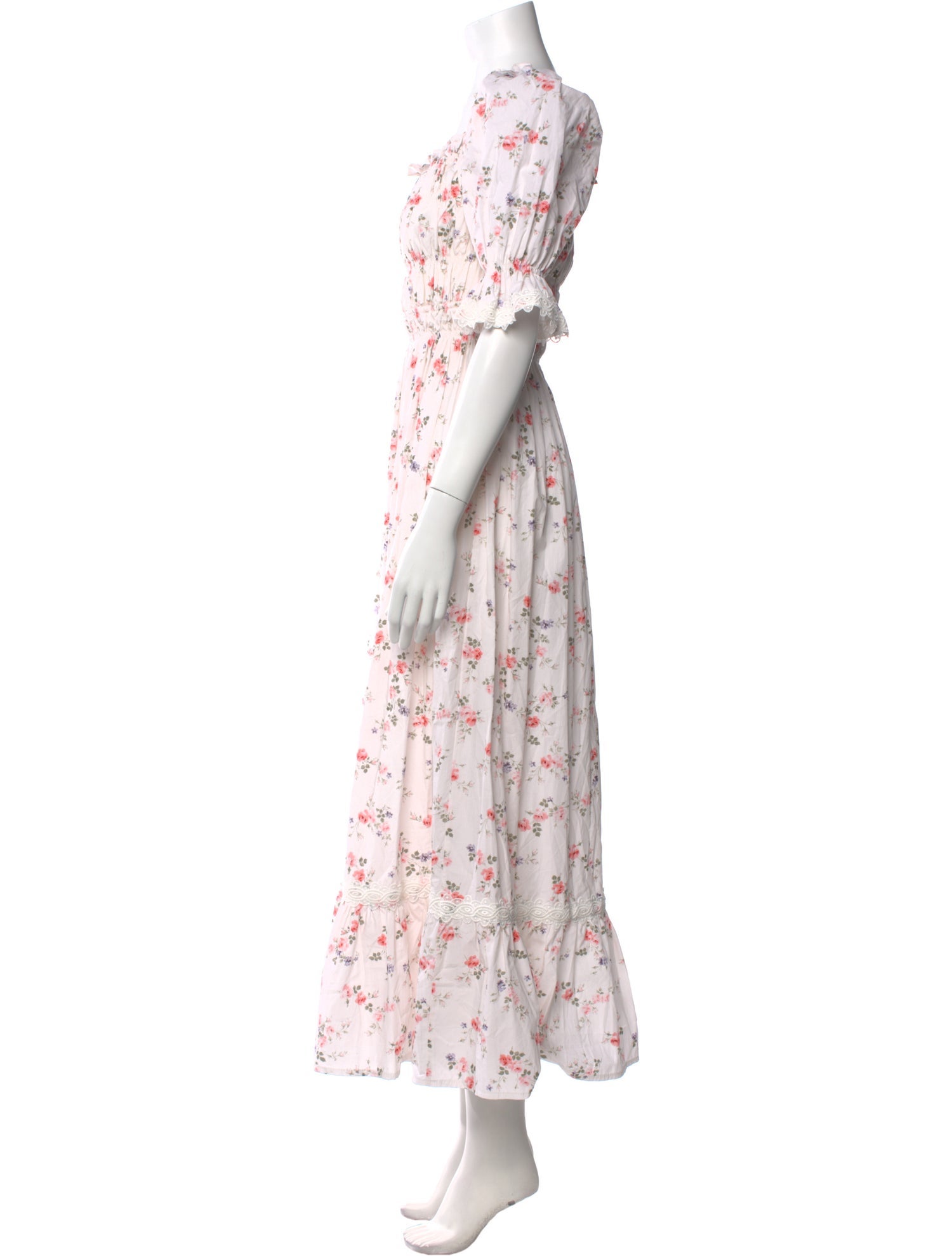 Lug Von Siga Floral Print Long Dress