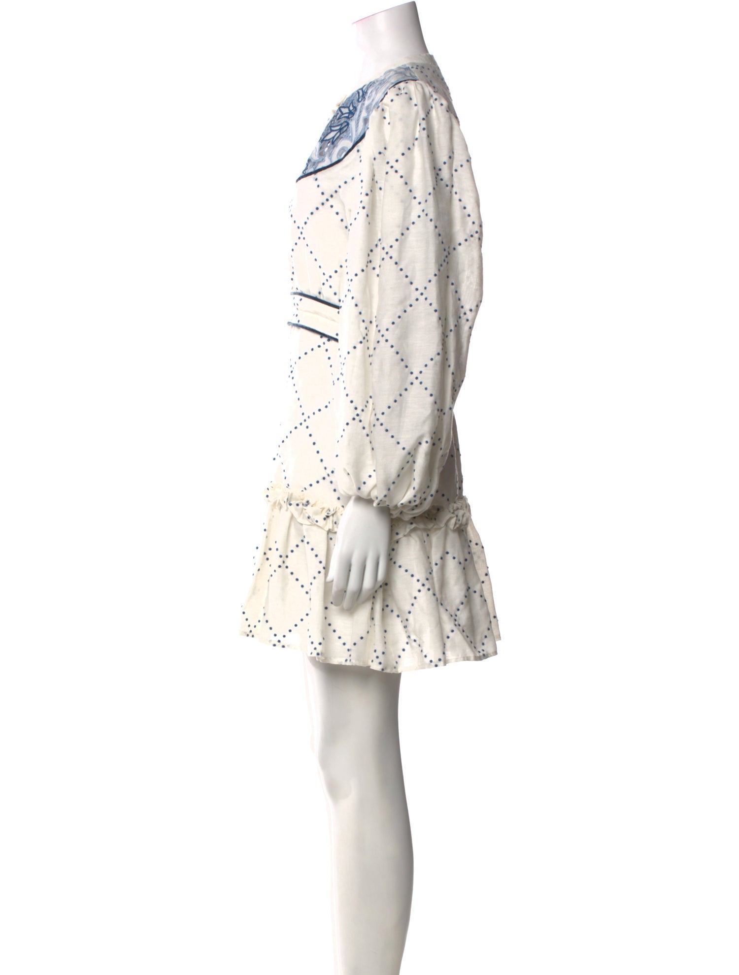 Lug Von Siga Printed Mini Dress