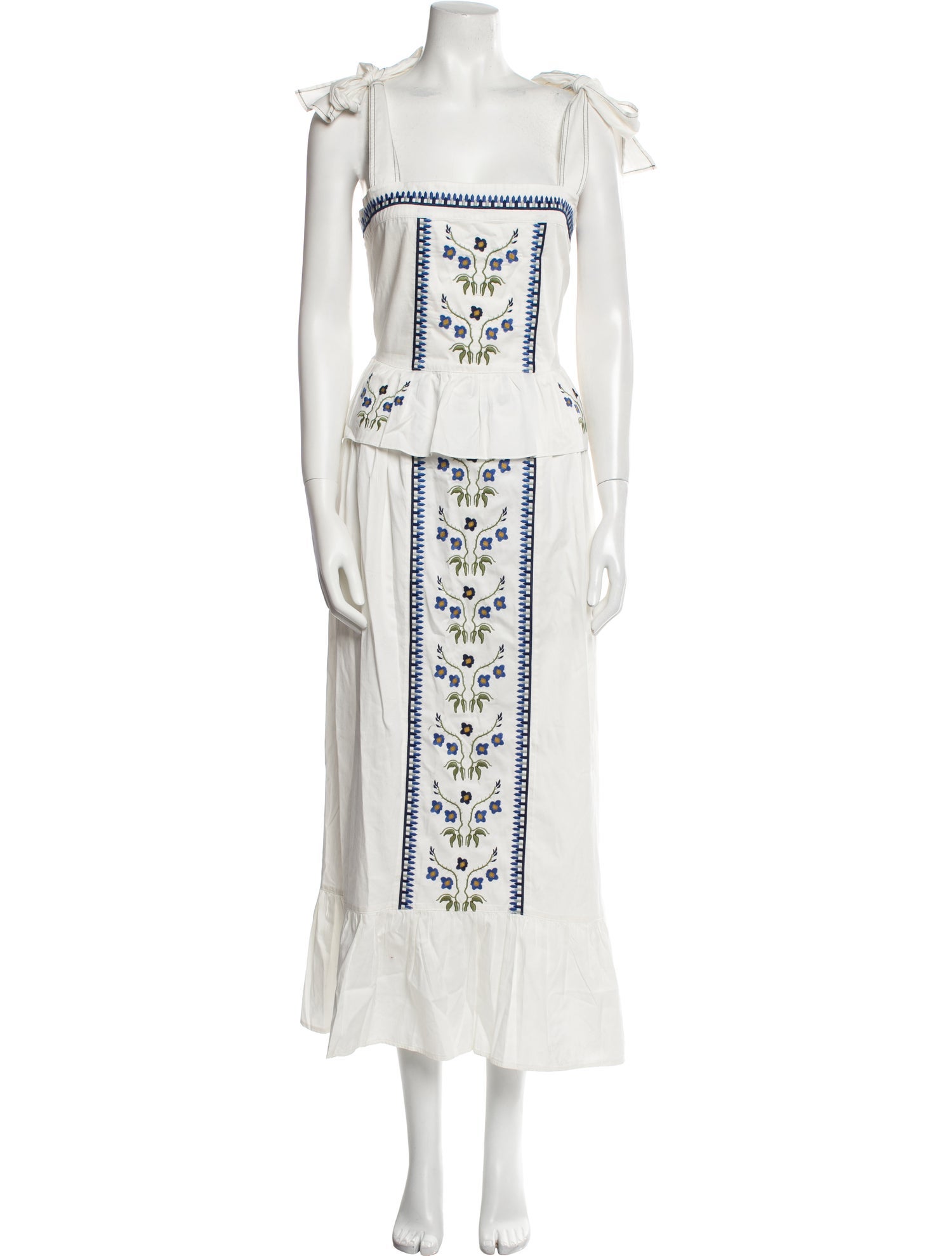 Lug Von Siga Printed Long Dress