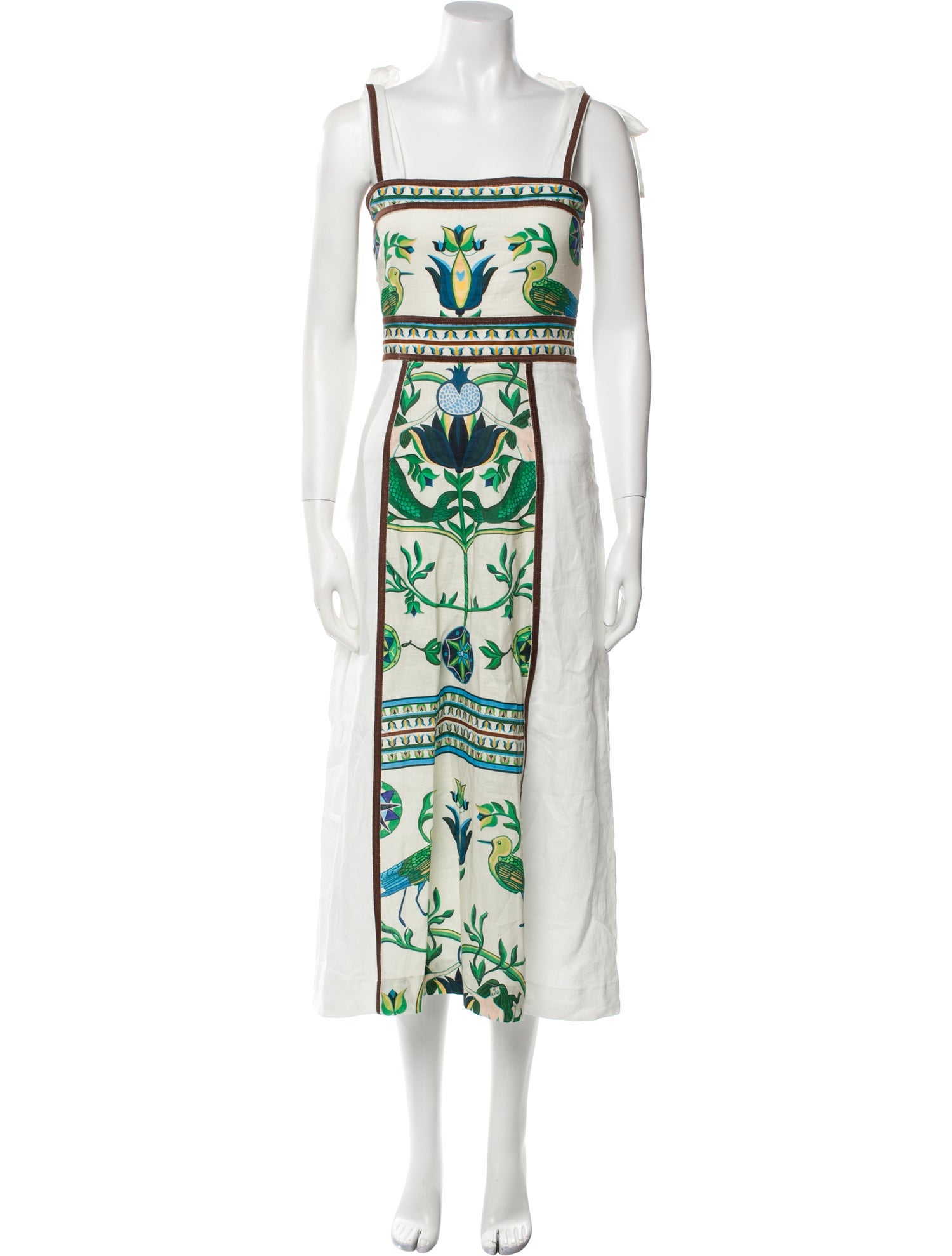 Lug Von Siga Linen Midi Length Dress w/ Tags
