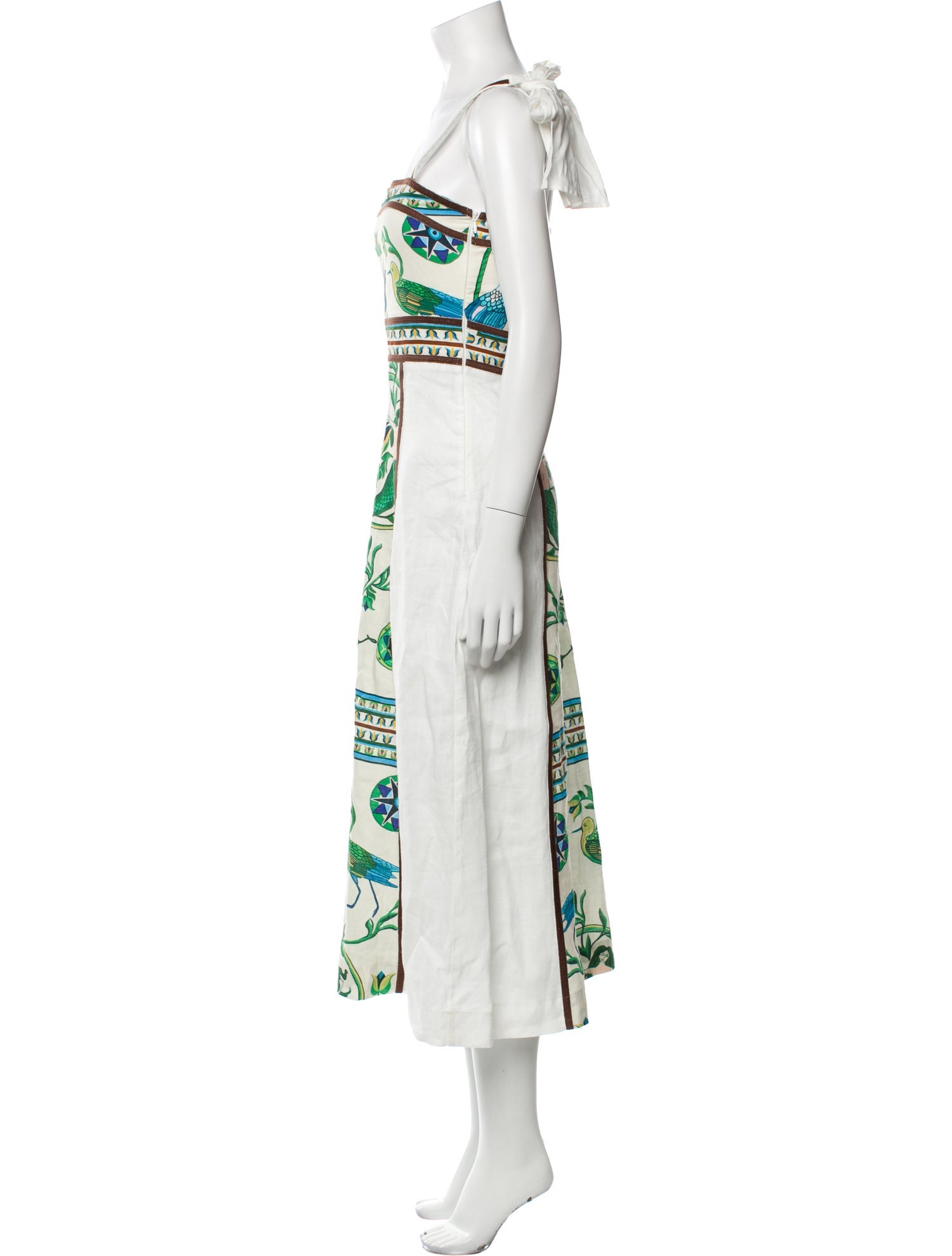 Lug Von Siga Linen Midi Length Dress w/ Tags
