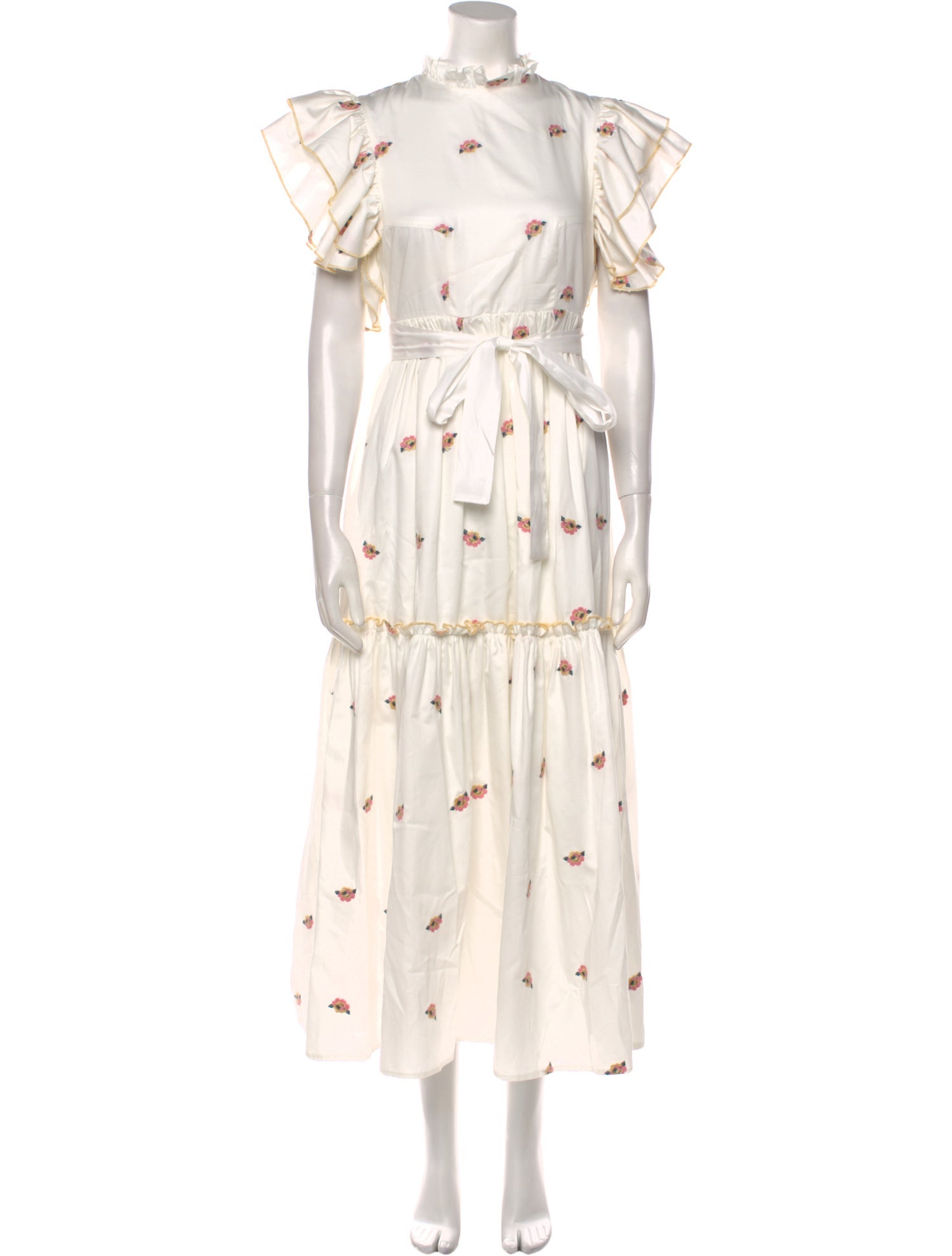 Lug Von Siga Floral Print Long Dress