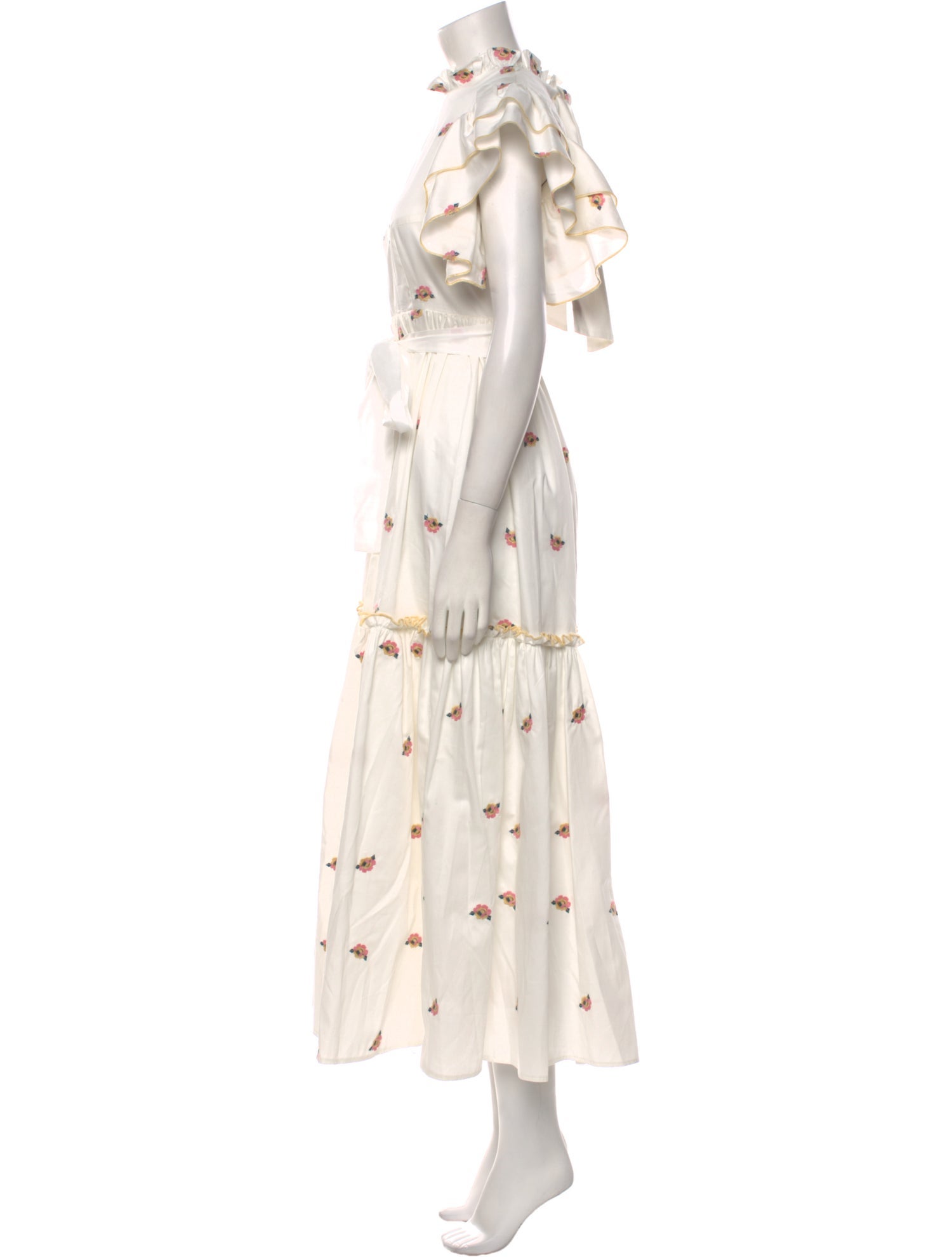Lug Von Siga Floral Print Long Dress