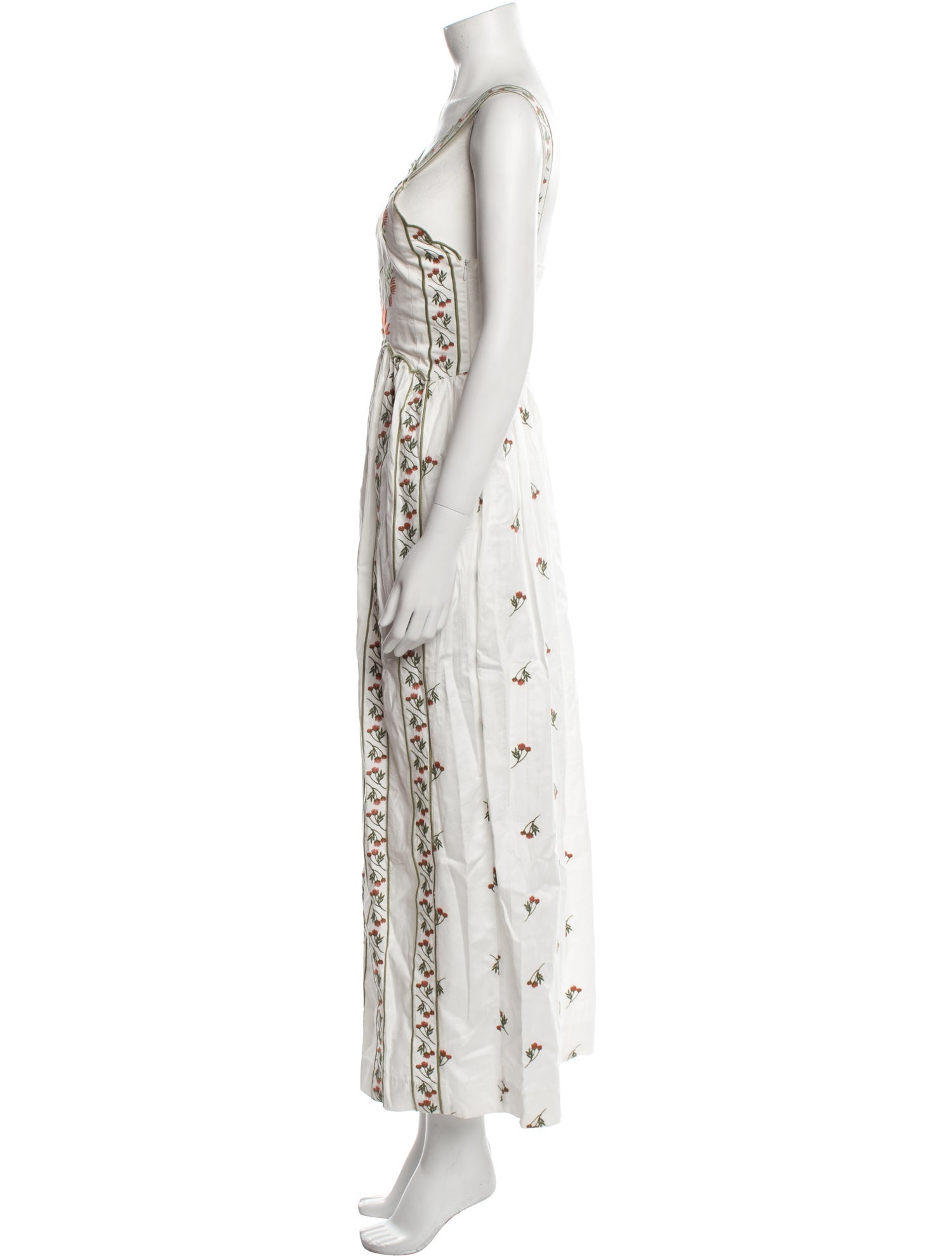 Lug Von Siga Striped Long Dress