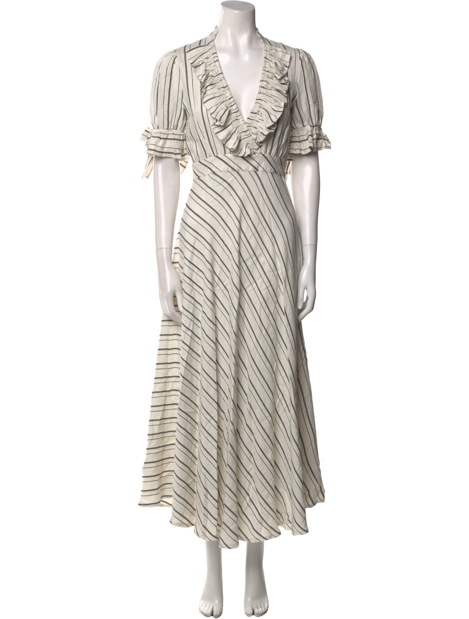 Lug Von Siga Striped Long Dress