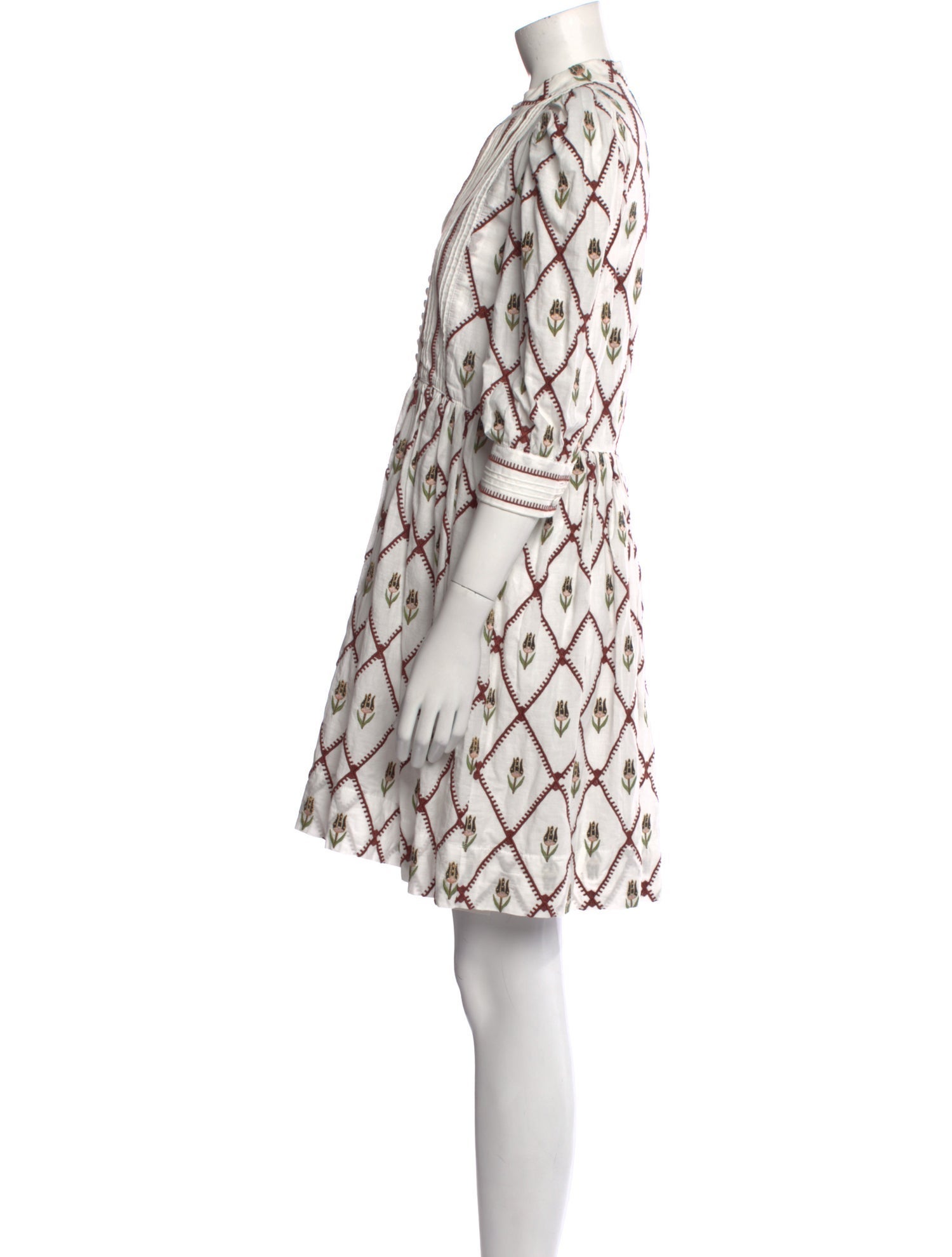 Lug Von Siga Printed Mini Dress