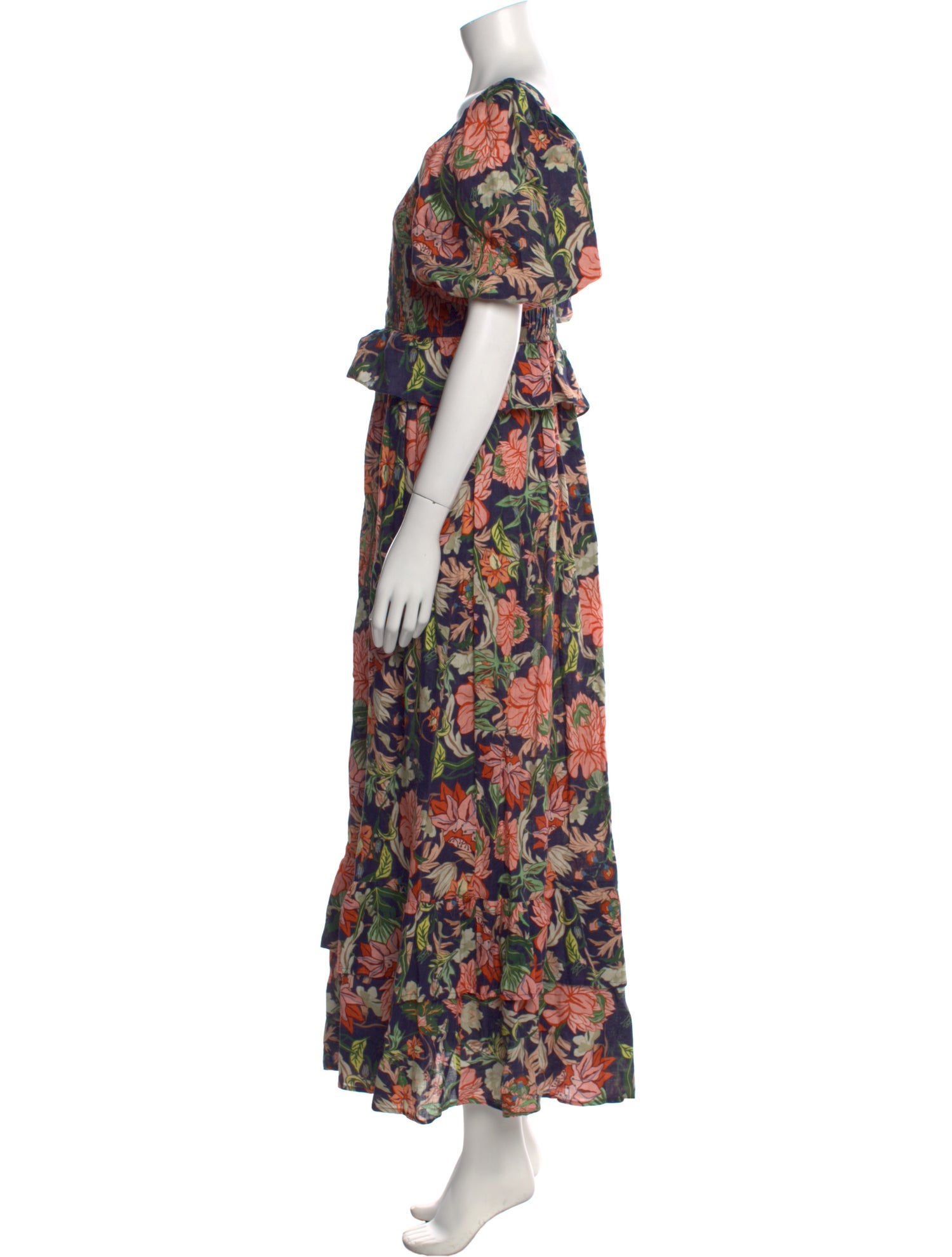 Lug Von Siga Floral Print Long Dress