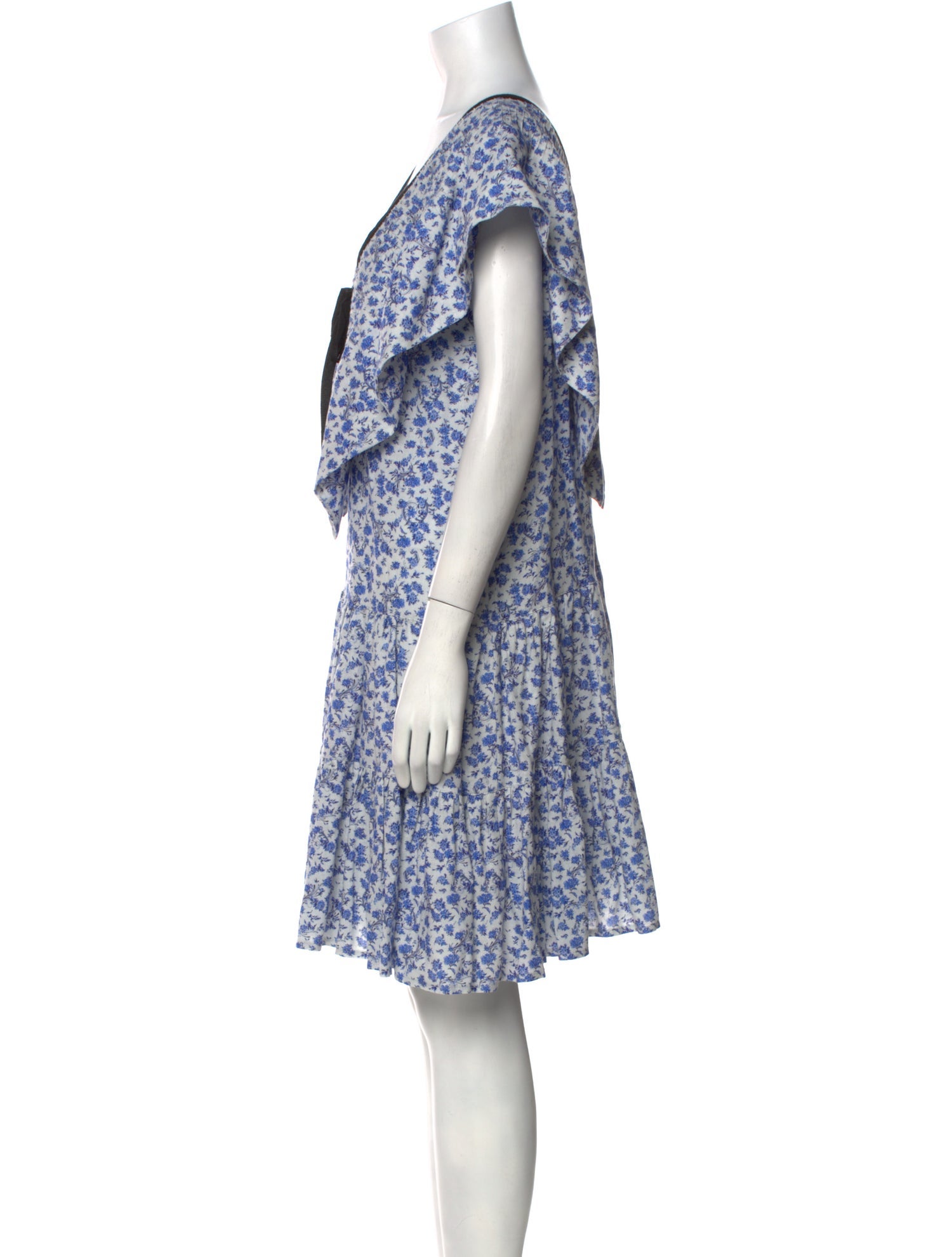 Lug Von Siga Floral Print Knee-Length Dress