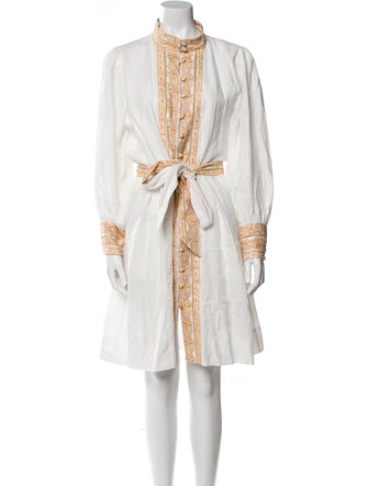 Lug Von Siga Linen Knee-Length Dress